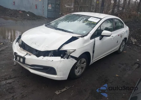 2015 Honda Civic Lx z USA, uszkodzony, nr VIN 19XFB2F56FE011376